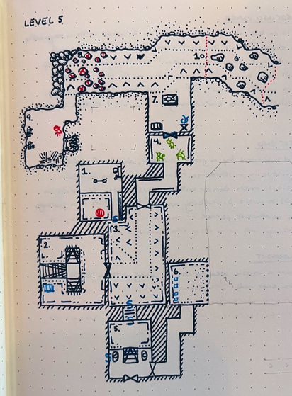 Level 5, rooms 1-10