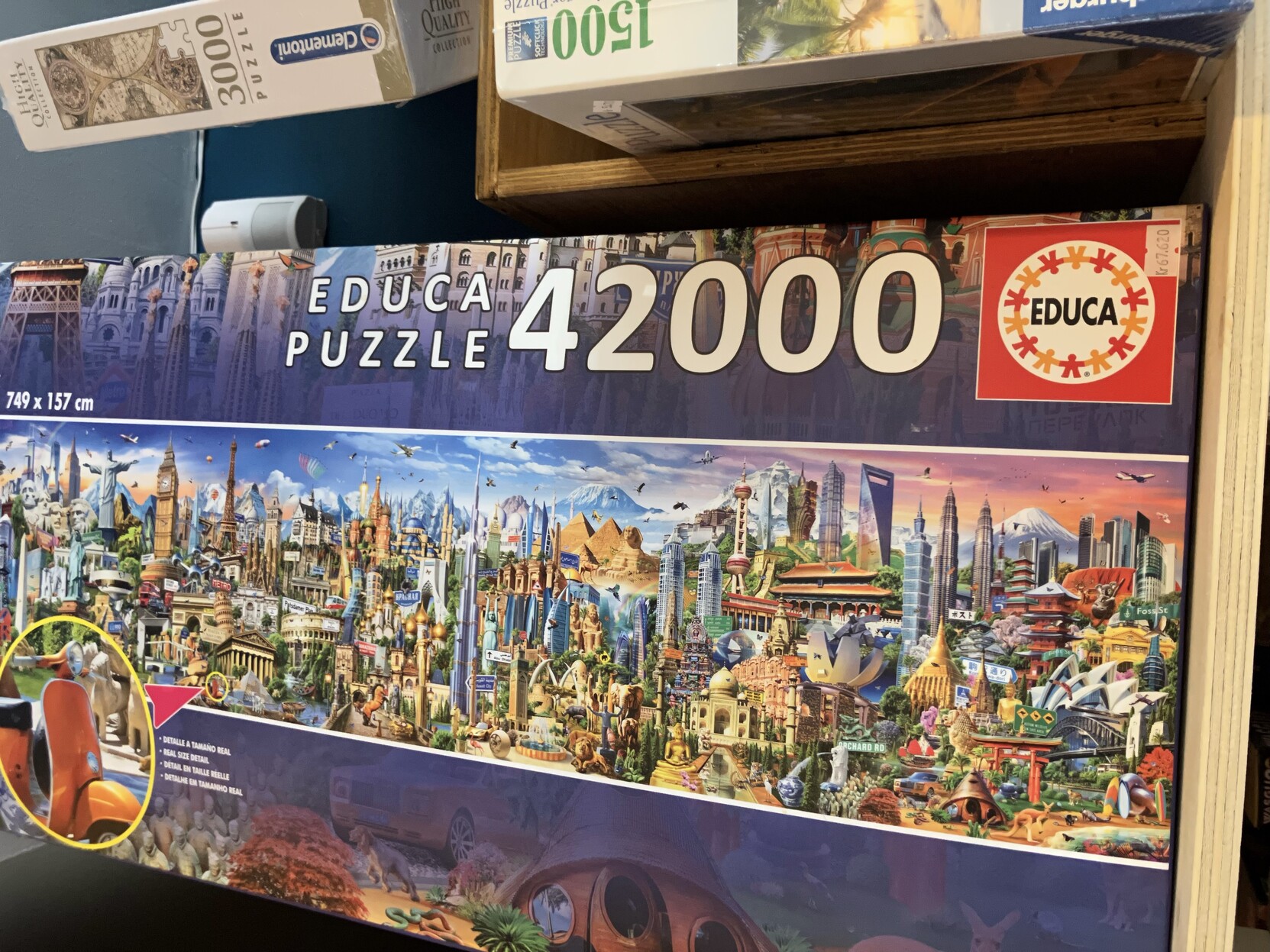 Puzzle Around the world 42000
