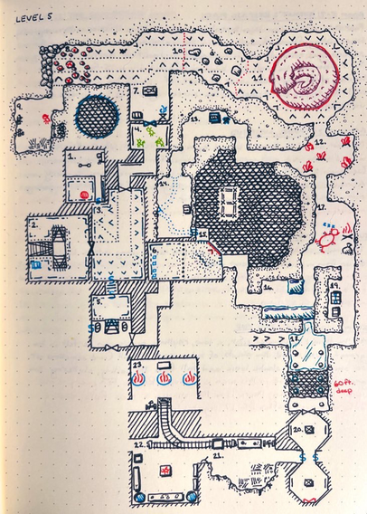 Level 5, rooms 1-23