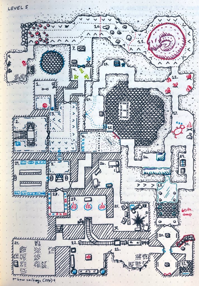 Level 5, all rooms