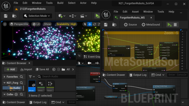 SoVGA.com UE5 metasound + blueprint course