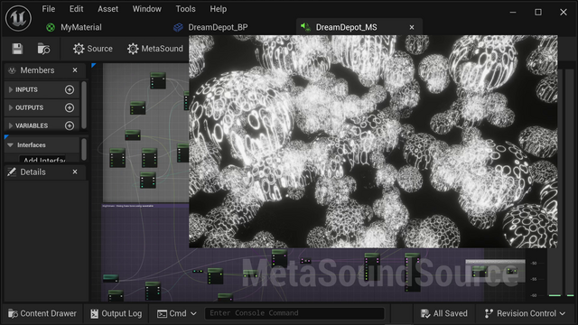 Metasounds + blueprints in SoVGA.com #UE5 course