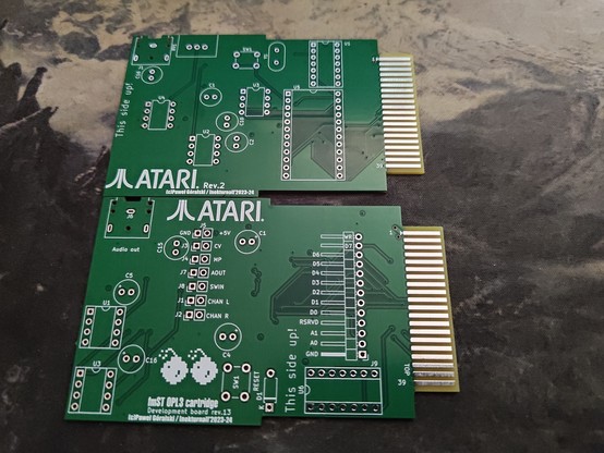 NokturnFM development carts with fixed data bus order.
