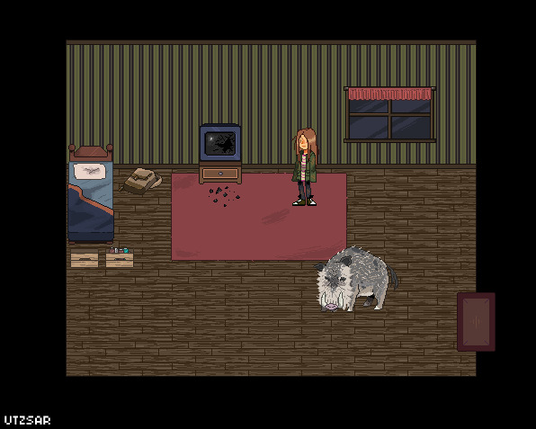 girl in a room