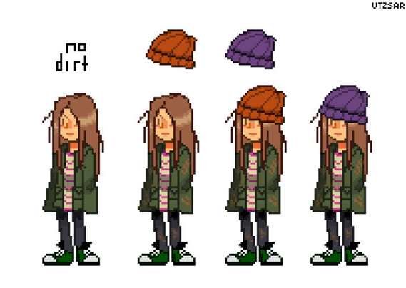 girl with hats