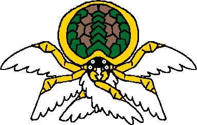 GateGuardian Asteraph: a four-eyed, shelled beast with six wing-like arms that it uses to block the entrance to the cave that it hangs over