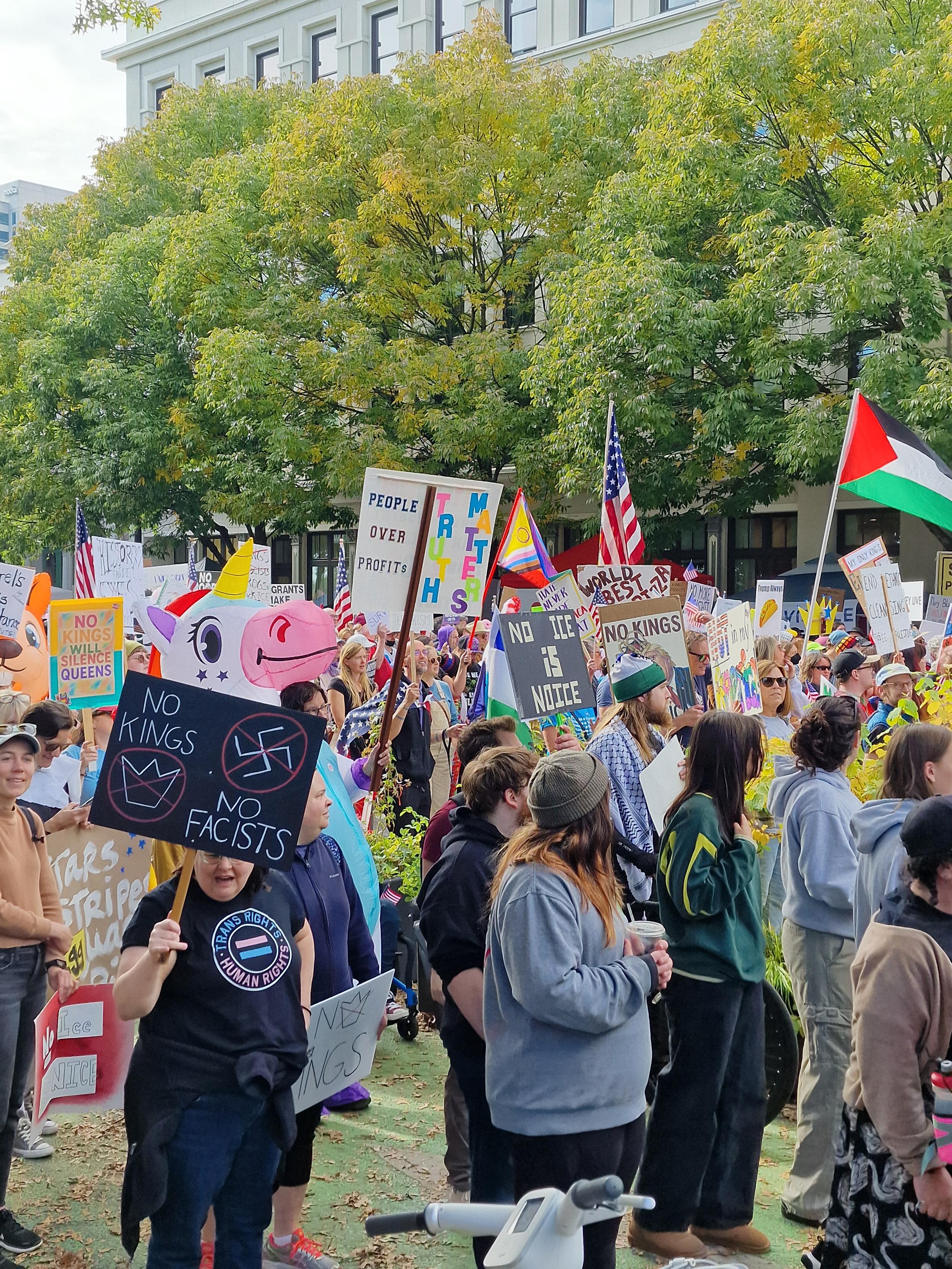 nokings crowd in portland oregon