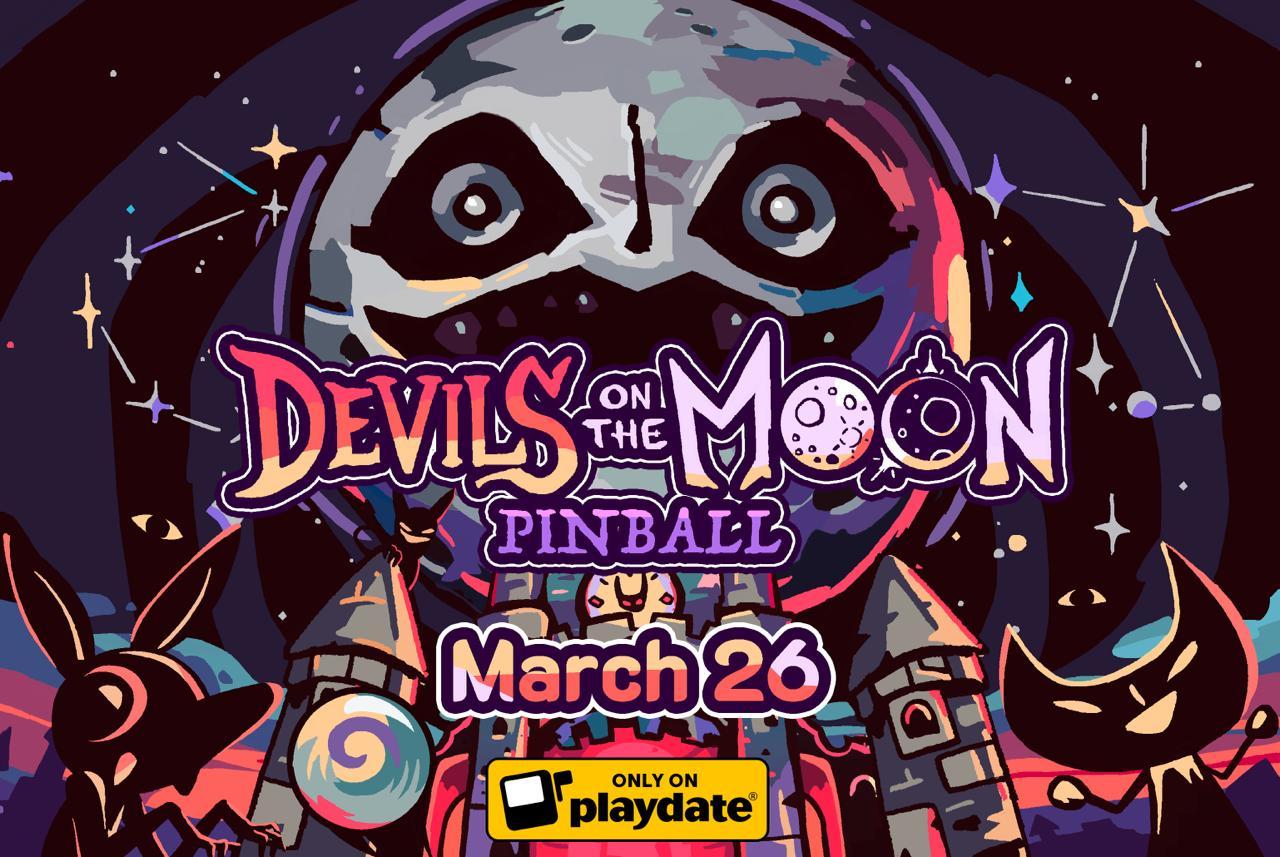 Devils on the moon pinball march 26 only on play date