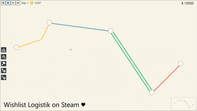 Still a bit of work to do about UX and to improve the interface but .... IT WORKS! I can now plan trains, watch them cla