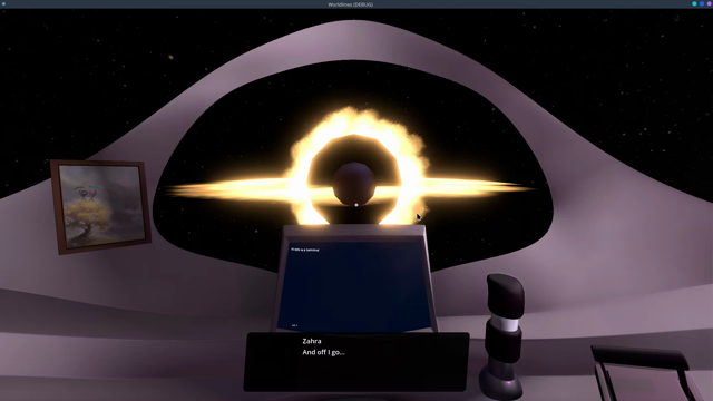 a first very rough gameplay prototype for #Worldlines. Couldn't help but make a retro terminal again... ๐ฅ๏ธโจ๏ธ 3D models