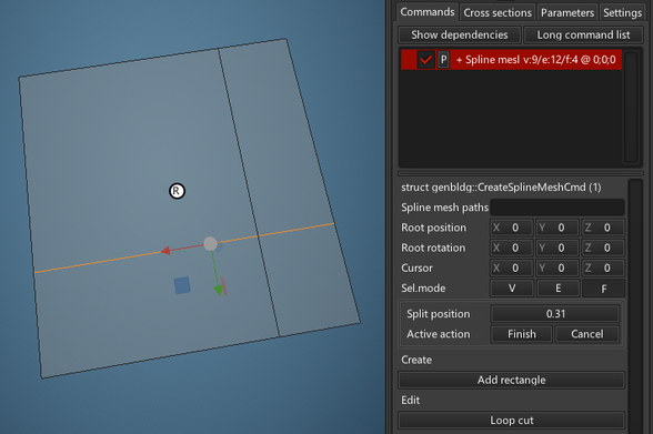 been working on a "spline mesh" for some time (a tiny bit at a time) and finally have something to show the data structu