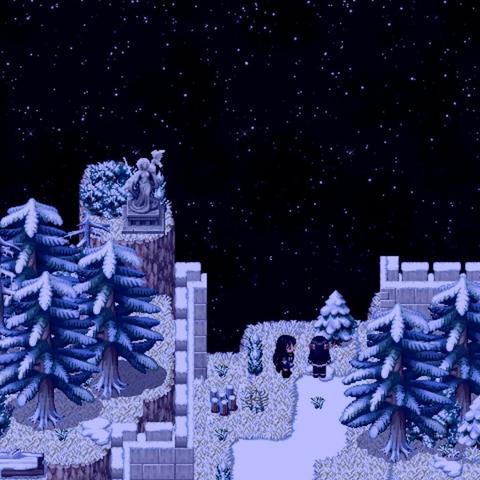 Can you imagine that there's more to this world than lonely snowscapes and this bitter cold? And... Could you imagine li