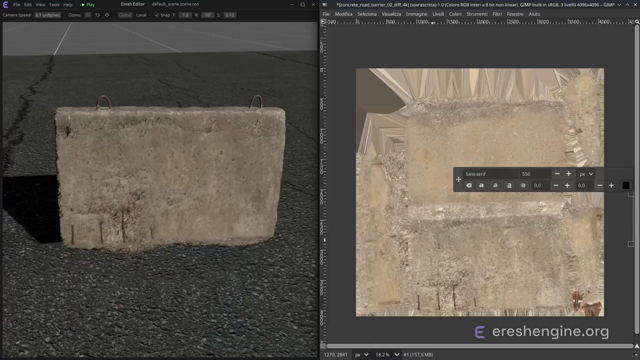 #ScreenshotSaturday Live texture reload in Eresh Engine, a Rust game engine with an editor that runs in the browser: edi