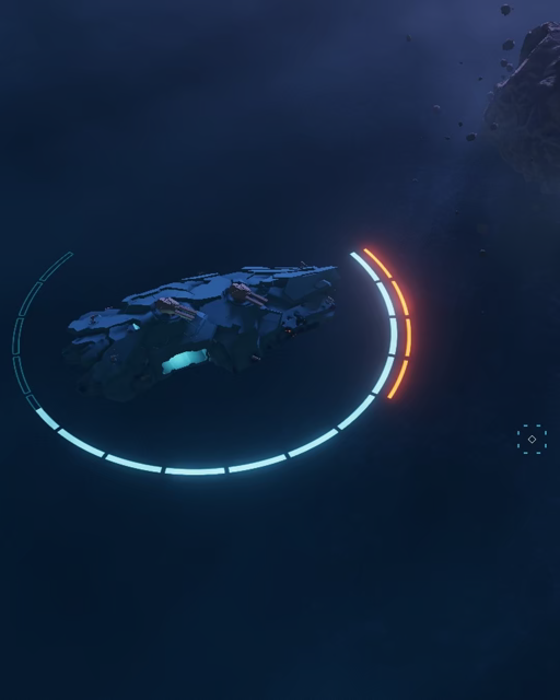 First Look: Svalinn, Heavy support frigate, and Its Repair drones #Indiegame #gamedev #screenshotsaturday