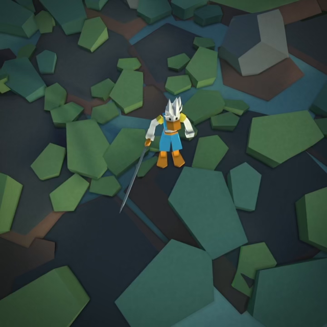 ...dear gawd this was fun building a navmesh for ๐ตโ๐ซ #Indiedev #vr #diorama #rpg #screenshotsaturday