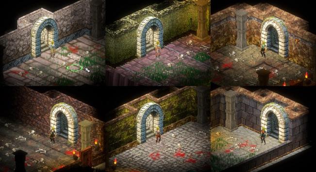 Player got some random initial gear visuals not to have boring gray gowns. #screenshotsaturday #turnbased #roguelike #sc