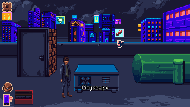 A missing person. A conspiracy between humans and androids. ๐ Neon Hearts City is a retro point-and-click noir dropping