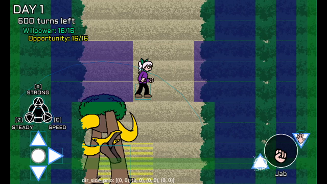 finally got bigger npcs to consistently navigate their way into tight corridors when chasing player #gamedev #indiedev #