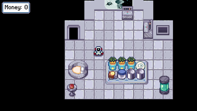 Few more sprites for Peddlers between Pulsars. Still playing with numbers, but here they are in use. Packaging makes fra