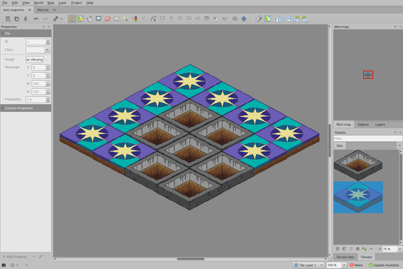 I made some new tiles using the new color palette. I'm pretty happy with how they turned out! #screenshotsaturday