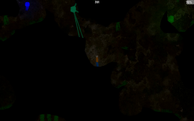 Here it is again without the debug overlay and temporary step sounds. #screenshotsaturday #godotengine #gamedev