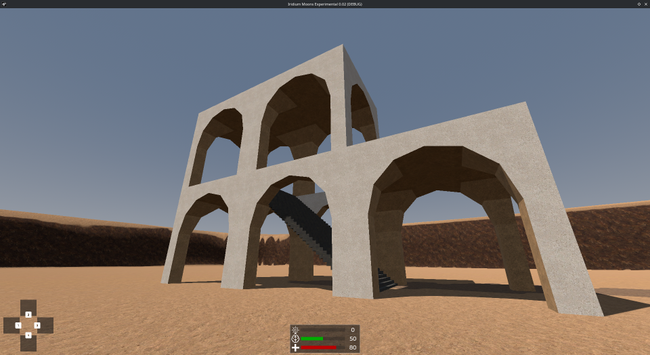 Today's progress has been a clean and much, much, much simpler rebuild of a modular system for hallways and stairs for t