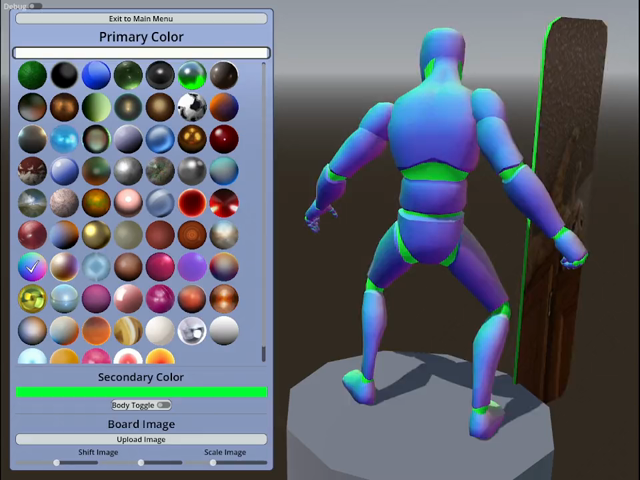 Getting ahead of myself making character customization for a model I don't intend to keep! I really like matcaps though,