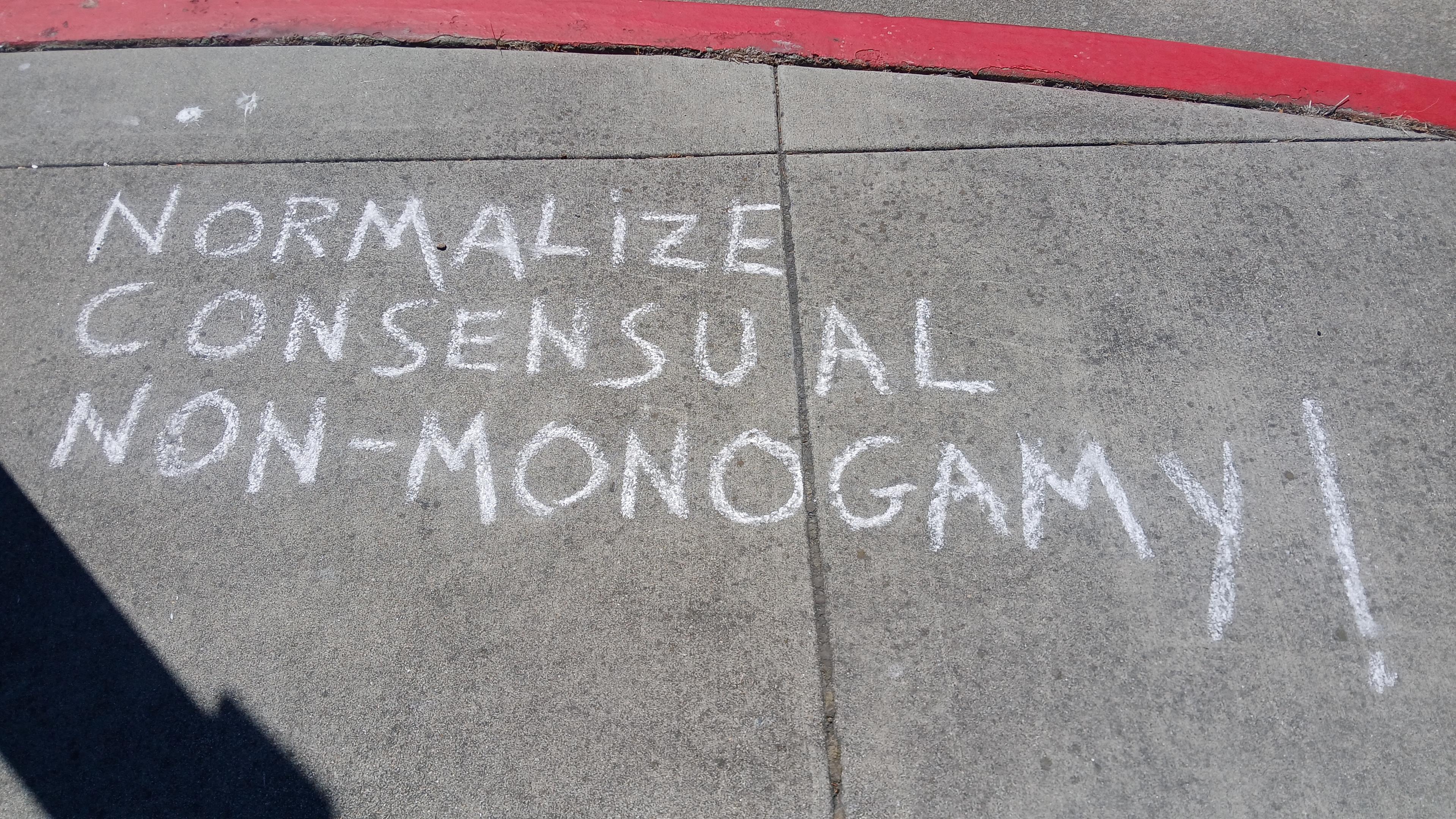 Normalize consensual non monogamy!