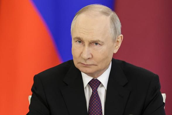 Le président russe, Vladimir Poutine. © Grigory Sysoyev/POOL/TASS/Sipa USA/SIPA