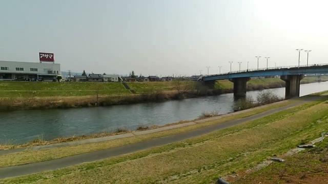昭栄大橋　五十嵐川 / 2025-03-23 / 撮影地:新潟県三条市本町１丁目