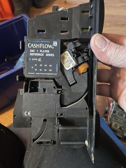 Ein Münzleser Cashflow 340
