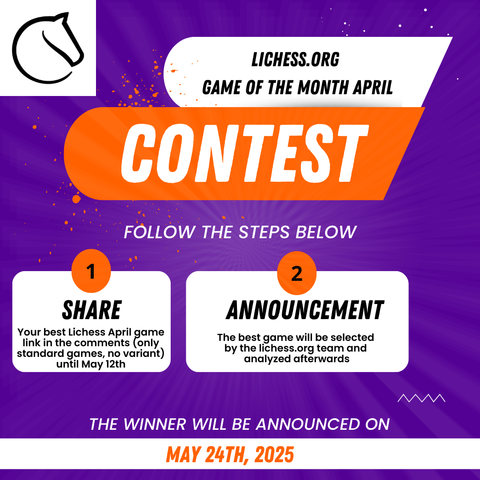 lichess.org Game of the Month April 2025 thumbnail