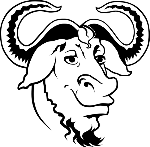 GNU head logo