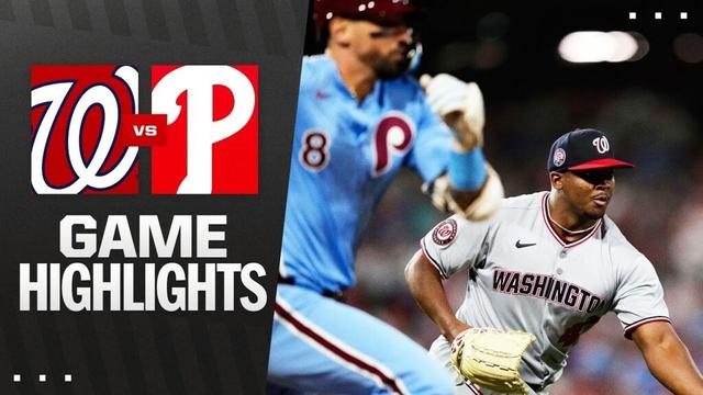 Nationals vs. Phillies Game Highlights (5/1/25) | MLB Highlights