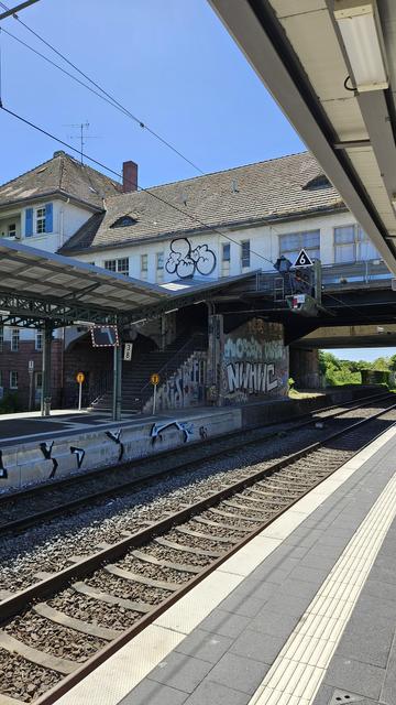 Bahnhofsgebäude Darmstadt Nord