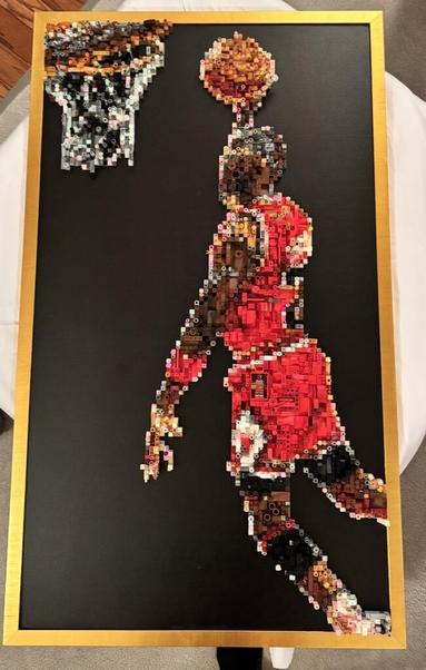 Jordan Lego Mosaic