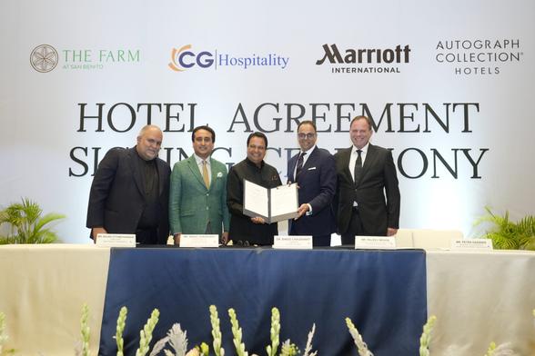 <p>MANILA, Philippines — A groundbreaking and strategic partnership in the local hospitality, tourism, and wellness industry has been made between Marriott International and CG Hospitality.</p>



<p>The Farm at San Benito will be relaunched under Marriott’s Autograph Collection brand, marking the first of its kind in the Philippines. The rebranded The Farm at San Benito, Autograph Collection is expected to welcome guests by the end of the third quarter of 2025.</p>




<div class="igframe">
</div>



<p>The Farm at San Benito, overseen by CG Hospitality, will now be called an Autograph Collection property,  which is Marriott Bonvoy’s brand for a curated, global roster of independent boutique hotels, each one with a &#8220;distinct&#8221; perspective on design, hospitality, and immersion.</p>



<h5 class="wp-block-heading" id="h-purpose-behind-the-move">Purpose behind the move</h5>



<p>Rajeev Menon, president for Asia Pacific (excluding China) at Marriott International, said the entry of Autograph Collection into the Philippines was motivated by the rising interest in wellness-focused travel and tourism, both locally and globally.</p>



<p>“It is a milestone that expands our footprint in this vibrant market,” Menon said, sharing that wellness is emerging as a &#8220;key driver&#8221; of travel decisions.</p>



<p>CG Corp Global chairman Dr. Binod Chaudhary called The Farm at San Benito a long-standing &#8220;jewel&#8221; in their portfolio, and is both excited and &#8220