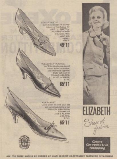 Shoe advertisement