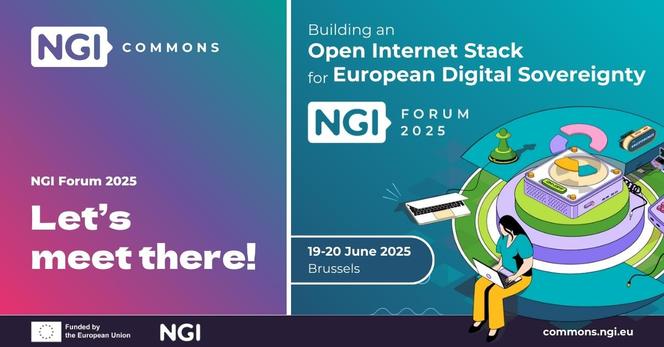 NGI Commons will open the NGI Forum 2025 in Brussels on 19th June 2025