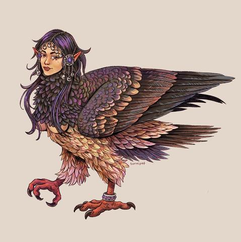 Monster lady 2, by Joanna Rzepecka