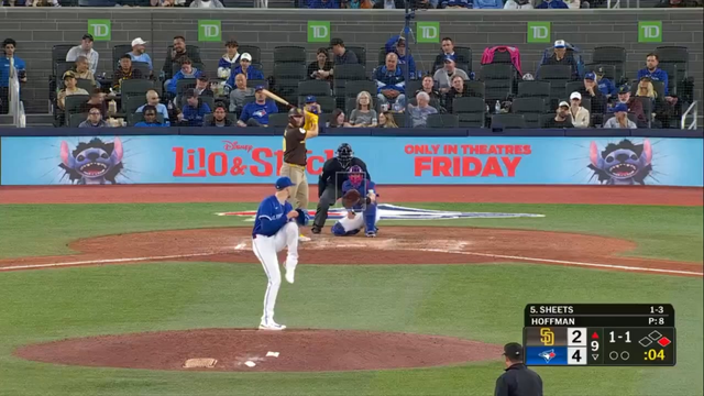 [Highlight] Gavin Sheets has driven in all 4 Padres runs during his 2-homer day!