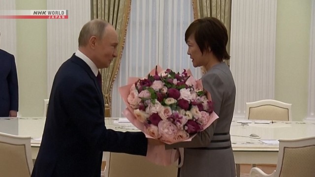 Putin meets widow of former Japanese Prime Minister Abe in Moscow