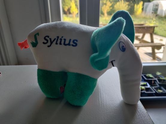 Éléphant PHP avec le logo Sylius
