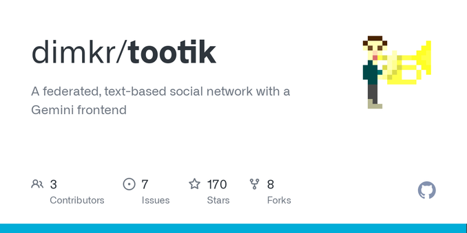 A federated, text-based social network with a Gemini frontend - dimkr/tootik