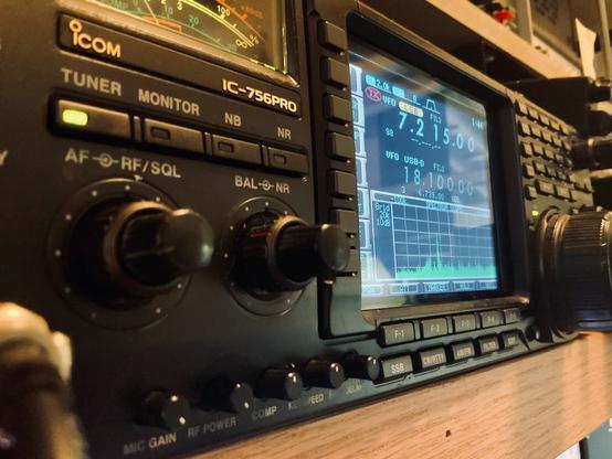 Icom IC-756 Pro Transceiver Dial