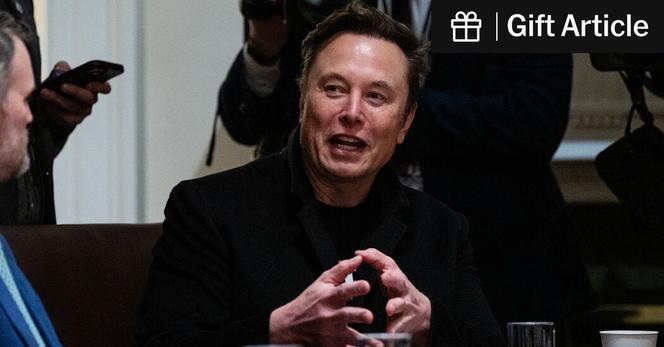 Elon Musk at the White House in April.