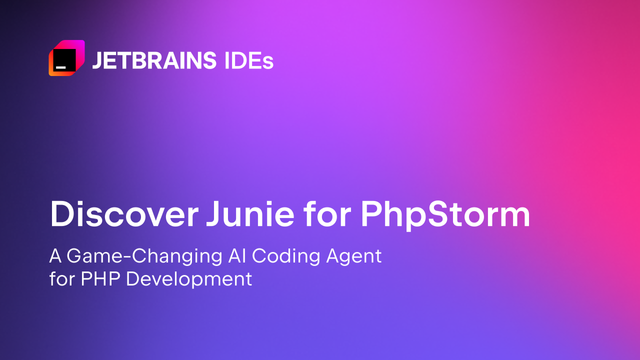 Discover Junie for PhpStorm: A Game-Changing AI Coding Agent for PHP Development Discover Junie for PhpStorm: A Game-Changing AI Coding Agent for PHP Development