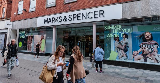 A Marks & Spencer store in Maidenhead, England, in June. The company said in May that the “highly sophisticated” attack cost it about 300 million pounds ($407 million) in lost profits this year.