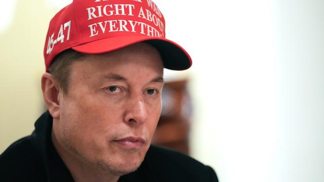 WASHINGTON, DC - MARCH 24: White House Senior Advisor, Tesla and SpaceX CEO Elon Musk attends a cabinet meeting held by U.S. President Donald Trump at the White House on March 24, 2025 in Washington, DC.  This is Trump's third cabinet meeting of his second term, and it focused on spending cuts proposed by the Department of Government Efficiency (DOGE). (Photo by Win McNamee/Getty Images)