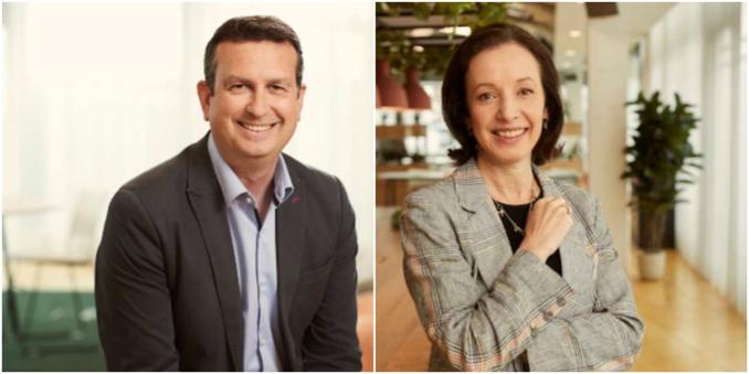 Steve North and Hilary Rosen